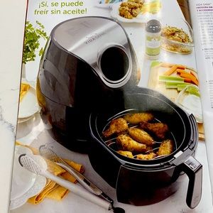 Freidora sin aceite oro 7